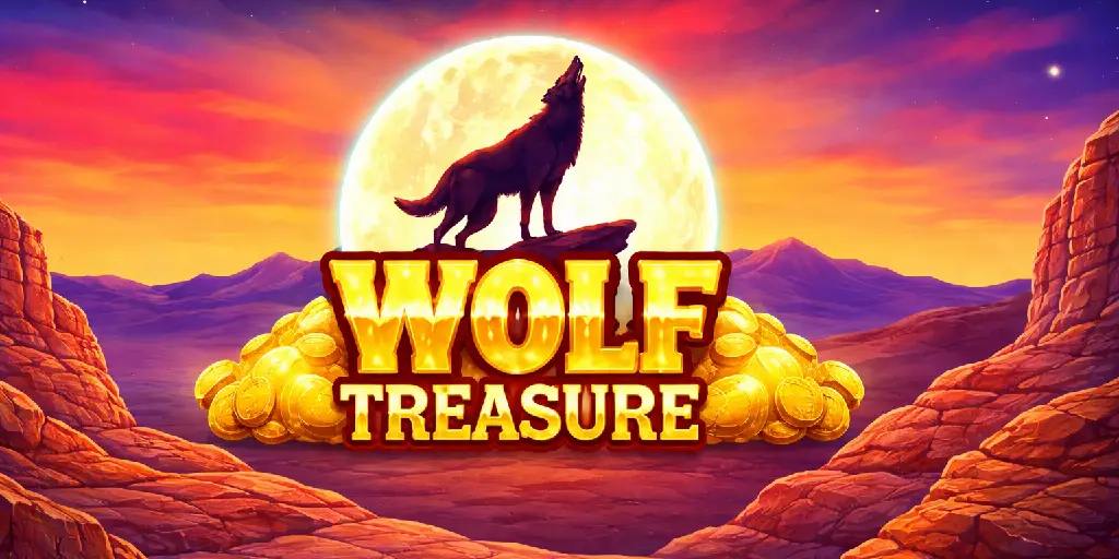 Wolf Treasure Financial Real Money Banner